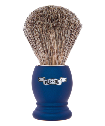 Plisson 1808 Essential Russian Grey Shaving Brush In Blue