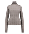 Saint Laurent Top In Grey
