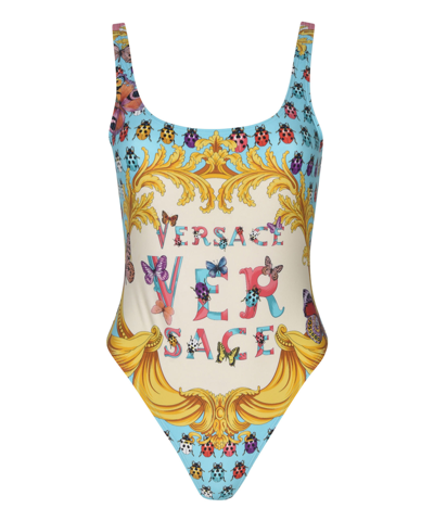 Versace Jeans Couture Swimsuit In Multicolor