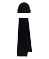Dsquared2 Hat And Scarf Set In Black