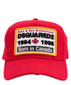 Dsquared2 Born In Canada Baseball Cap In Red