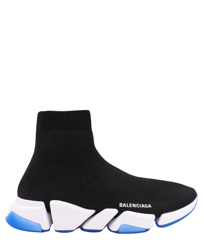 Balenciaga Speed 2.0 High-top Sneakers In Black