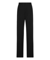 Dolce & Gabbana Flared Woolen Pants In Black