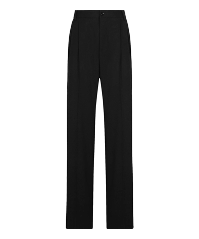 Dolce & Gabbana Trousers In Black