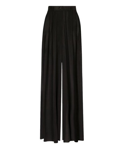 Dolce & Gabbana Trousers In Black