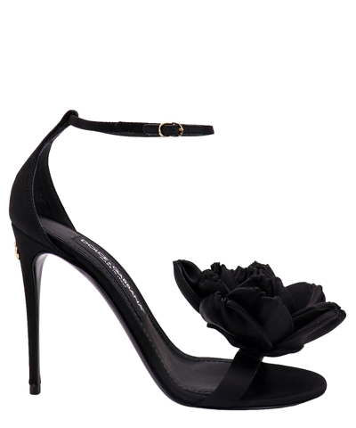Dolce & Gabbana Heeled Sandals In Black