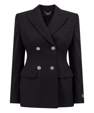 Versace Woman Blazer Woman Black Blazers E Waistcoats