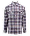 Isabel Marant Plaid Pattern Shirt With Button-down Collar In Multicolor