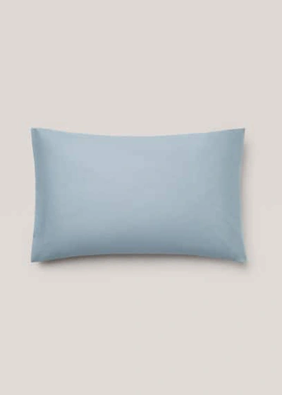 Mango Home Cotton Pillow Case (180 Threads) 50x75cm (pack Of 2) Aqua Green