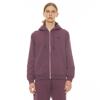 CULT OF INDIVIDUALITY ZIP HOODY IN GRAPE COMPOTE