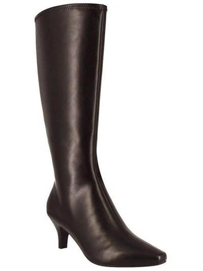 Impo Women's Namora Tall Heeled Boots Women's Shoes In Black Patent