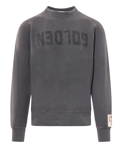 Golden Goose Sweatshirt In Grey