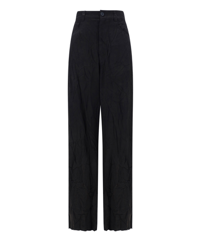 Balenciaga Trousers In Black