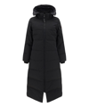 Canada Goose Long-length Padded Jacket In Black