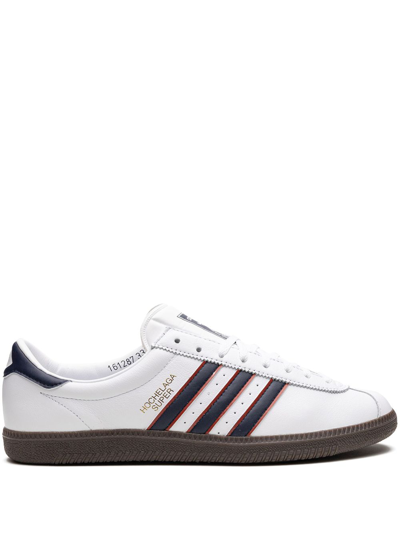 Adidas Originals Hochelaga Spzl "cloud White Collegiate Navy" Sneakers |  ModeSens