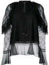JUST CAVALLI LACE OVERLAY BLOUSE,S02DL0182N3879512186029