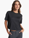 Vuori Energy Tee In Black Heather