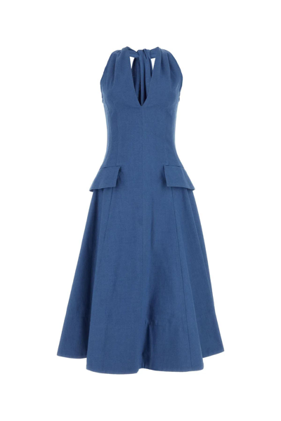 Bottega Veneta Dress In Blue