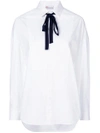 RED VALENTINO ribbon fastening shirt,NR3AB16034612186171
