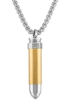 ESQUIRE TWO-TONE PENDANT NECKLACE