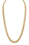 Esquire Curb Chain Necklace In Gold