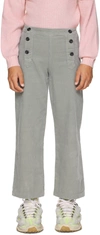 MORLEY KIDS GRAY TOZEUR TROUSERS