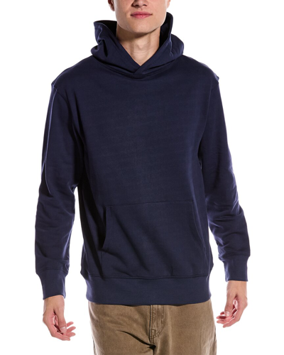 Slate & Stone French Terry Hoodie In Blue