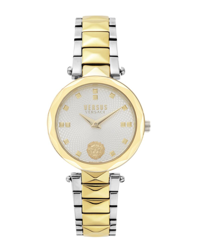 Versus Covent Garden Petite Bracelet Watch In Gold