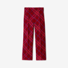BURBERRY BURBERRY CHECK WOOL TROUSERS