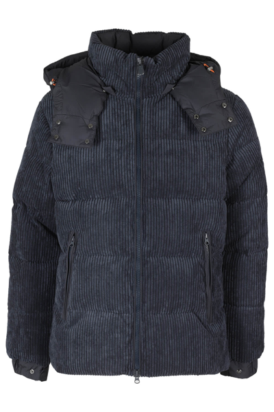 Save The Duck Hugo Quilted Jacket In Blue