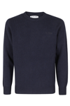 Mc2 Saint Barth Round Neck In Emb Sb Night Blue
