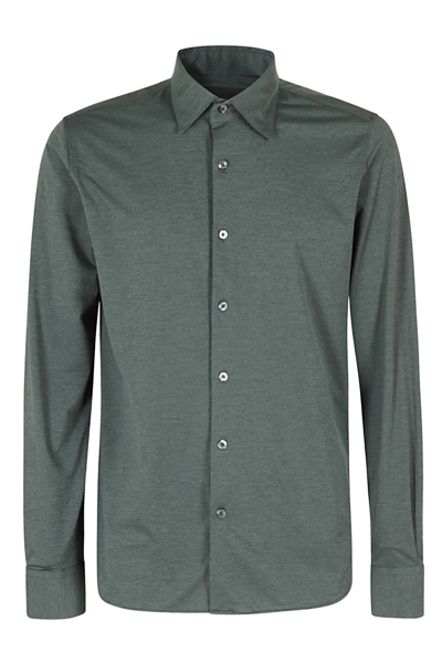 Rrd - Roberto Ricci Design Smart Shirt In Verde Militare