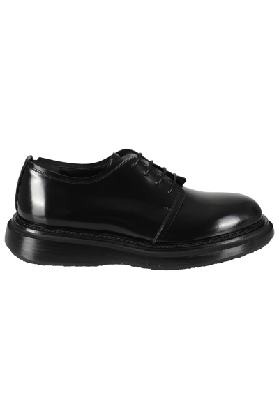 The Antipode Derby Shoes In Black