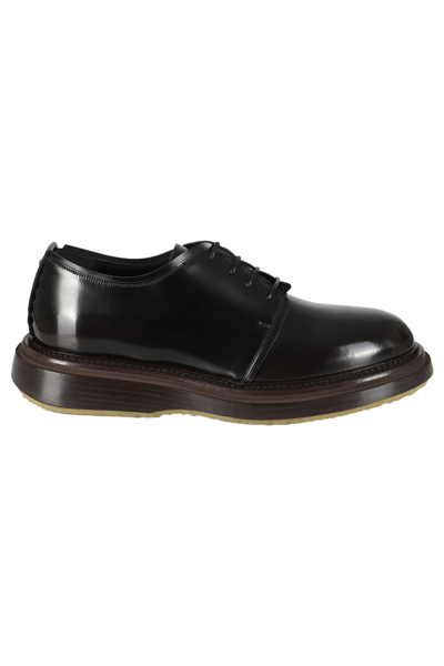 The Antipode Adam 307 Leather Derby Shoes In Brown