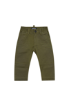 Dsquared2 Tapered Chino Trousers In Military Green