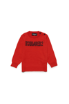 DSQUARED2 D2K149B KNITWEAR DSQUARED WOOL-BLEND CREW-NECK SWEATER WITH LOGO