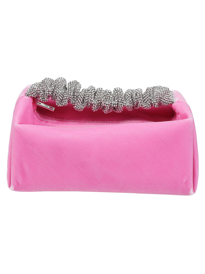 Alexander Wang Scrunchie Mini Bag In Lipstick Pink