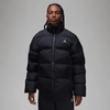 Jordan Men's  Essentials Poly Puffer Jacket In Black/white