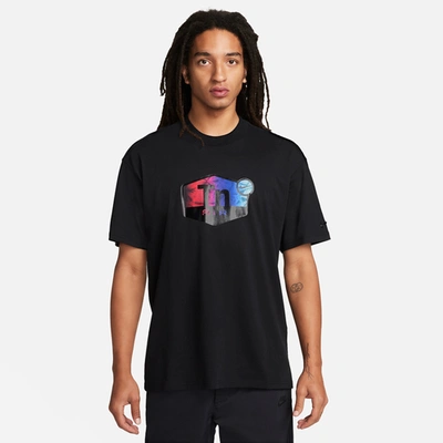 Nike Mens  Nsw Tuned Air Graphic T-shirt In Black/multi