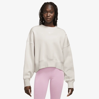 NIKE WOMENS NIKE NSW STYLE FLEECE CREW OOS