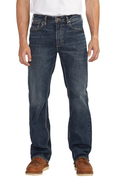 Silver Jeans Co. Zac Relaxed Fit Straight Leg Jeans In Indigo