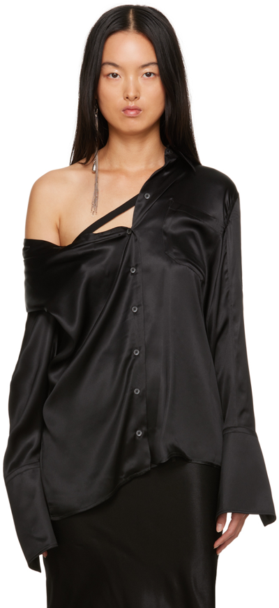 Ann Demeulemeester Black Jotie Shirt