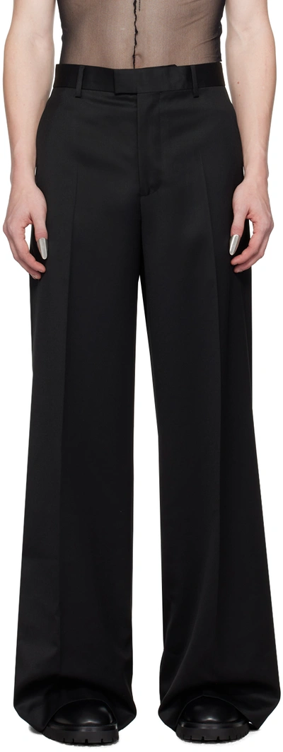 Ann Demeulemeester Black Achaz Trousers