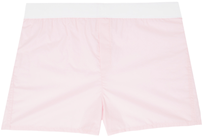 Ami Alexandre Mattiussi Ami De Coeur Boxer Pink For Men