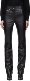Stand Studio Rebecca Leather Pant In 89900 Black