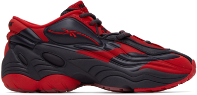 Kanghyuk Black & Red Reebok Classics Edition Dmx Run 6 Modern Trainers In Black Red