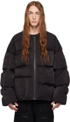 A. A. SPECTRUM BLACK WADRIAN DOWN JACKET