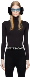 PERFECT MOMENT BLACK BASE BODYSUIT