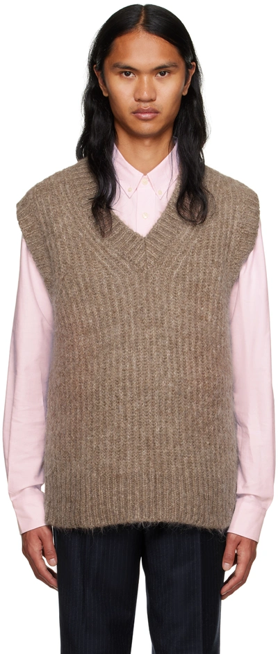 Ami Alexandre Mattiussi Vest In Beige