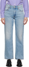 RAG & BONE BLUE HARLOW JEANS